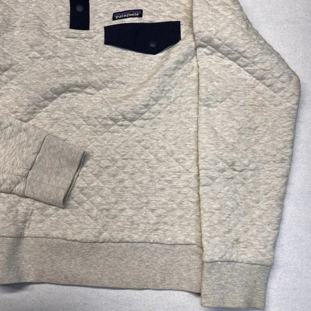 Patagonia Organic Cotton Quilt Snap T Pullover Size Small - Picture 5 of 8